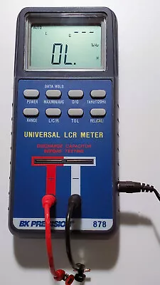 Buy BK Precision 878 Universal LCR Meter Tested And Working B&K • 60$