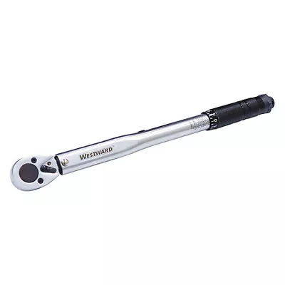Buy Westward 4Da95 Micrometer Torque Wrench,3/8Dr,Cw • 45.49$