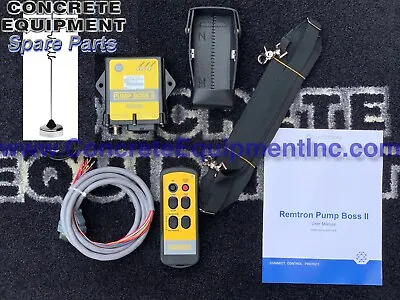 Buy Remtron Pump Boss II 2 Radio Remote For Concrete Pump Laird / Cattron • 9,999.99$