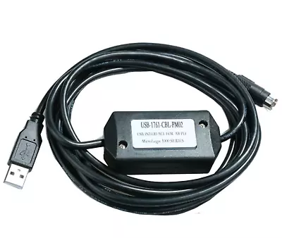 Buy Programming Cable USB-1761-CBL-PM02 PLC For Allen Bradley MicroLogix 1000 PLC • 25.99$