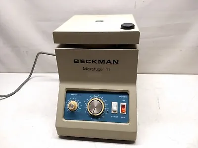 Buy Beckman Microfuge 11 Bench Top Centrifuge D3  • 99.98$