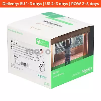 Buy Schneider Electric S540522 Dimmer For Wiser Anthracite New NFP Sealed • 10.31$
