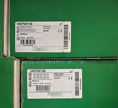 Buy Schneider Electric 140CPU67160 PLC Module Spot Goods！Expedited Shipping • 1,965$