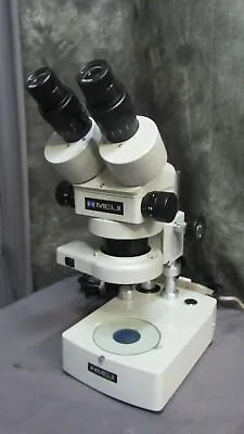 Buy * MEIJI Techno EMZ-10 Stereo Zoom  0.7x - 4.5x Microscope W/ Ring Light & Stand • 695$