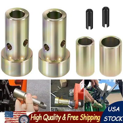 Buy 6PCS Category 1 3-Point Tractor Cat 1 Quick Hitch Bushing Roll Pins Kit TK95029 • 38.89$