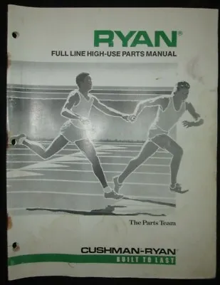 Buy Cushman Ryan Greensaire Lawnaire  Sodcutter High-Use Parts Manual Original OEM • 14.83$