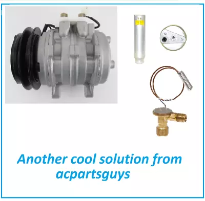 Buy New Ac Compressor Package Kubota 10p08e M8200 Tractor DRIER VALVE • 439$