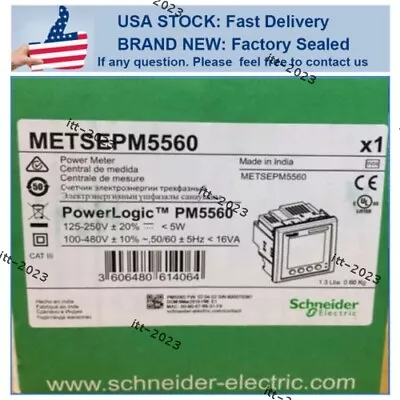 Buy SCHNEIDER ELECTRIC PowerLogic Power Meter METSEPM5560 • 769$