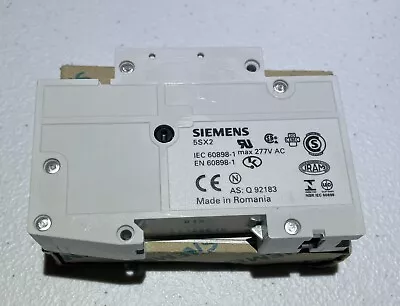 Buy Siemens 5SX2  230VAC Circuit Breaker • 19$