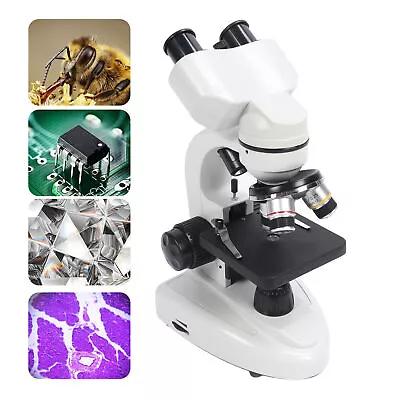 Buy High Magnification 40X‑5000X Binocular Microscope Kit For Inspection Laboratory • 98.24$