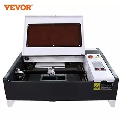 Buy VEVOR 50W CO2 Laser Engraver Cutter Cutting Engraving Machine 16X16  Wood Rubber • 0.99$