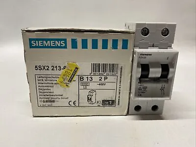 Buy NEW Siemens 5SX2 213-6 Circuit Breaker 5SX22136 • 24.99$