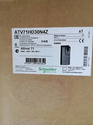 Buy 1pcs New Atv71hd30n4z Schneider Electric Inverter • 1,490$