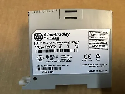 Buy Allen Bradley MicroLogix 1762-IF2OF2, ADI-1231 • 145$