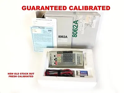 Buy FLUKE 8062A - 4 ½ Digit Multimeter With True RMS -NEW-  GUARANTEED CALIBRATED • 335$