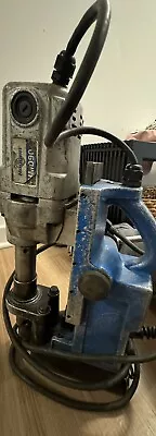 Buy Hougen HMD 904 Portable Magnet Drill Press W/ Bit - USED • 239$