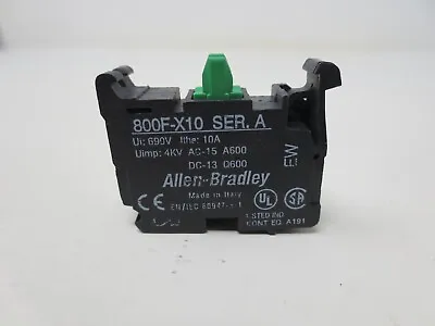 Buy Allen Bradley 800F-X10 SER A • 15$