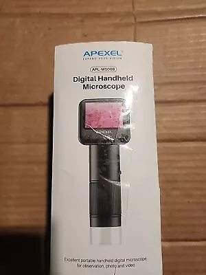Buy APEXEL Pocket Handheld 800X Microscope Digital Microscope Camera APL-MS008 • 50$