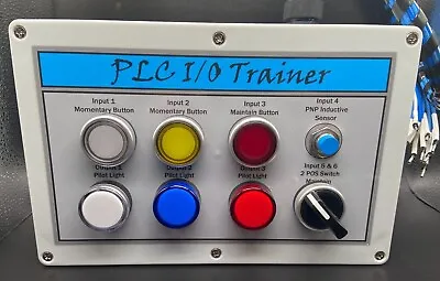 Buy PLC Trainer Module 5 Input 3 Output W/Proximity Sensor For Allen Bradley Simens • 139.98$