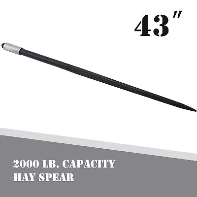 Buy 43  Compact Hay Bale Spear Attachment With 1 Ton Capacity For Truck Tractor More • 63.24$