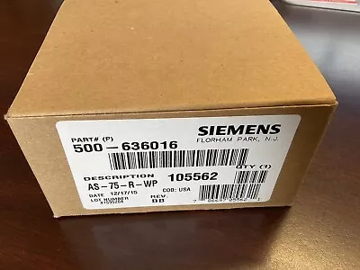 Buy Siemens AS-75-R-WP Outoor Horn/strobe 500-636016 • 65$