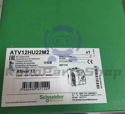 Buy NEW  SCHNEIDER ATV12HU22M2 Inverter 2.2KW 220V 1pcs • 333.27$