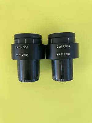 Buy A Pair Of Carl Zeiss Pl 10x/18 Focusable Eyepieces  For 30mm Eyetubes Axiovert • 220$