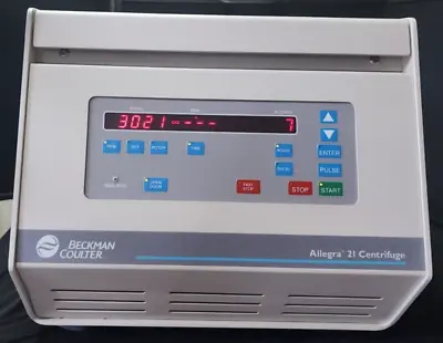 Buy Beckman Coulter Allegra 21 Benchtop Centrifuge No Rotor  • 385$