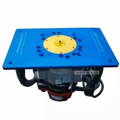 Buy Electric Milling Router Table Insert Plate Trimming Machine Woodworking Tools • 208.99$