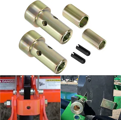 Buy 6Pcs Category 1 3-Point Tractor Cat 1 Quick Hitch Bushing Roll Pins Kit TK95029 • 35.99$