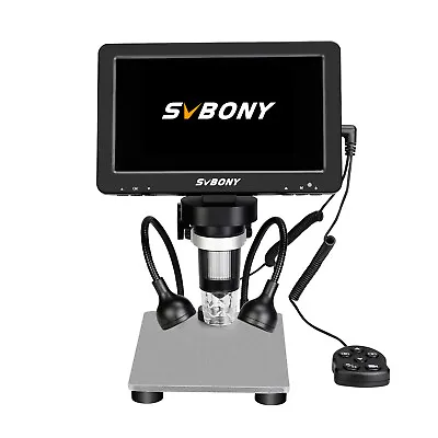 Buy SVBONY SV604 7  1080p Digital Microscope 1200x LCD Magnification Amplification • 99.99$