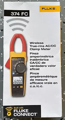Buy Fluke 374 FC 600A AC/DC TRMS Wireless Clamp Meter - Brand New • 348$