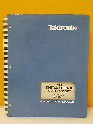 Buy Tektronix 070-3515-00 468 Digital Storage Oscilloscope Volume 1 Service Manual • 67.99$