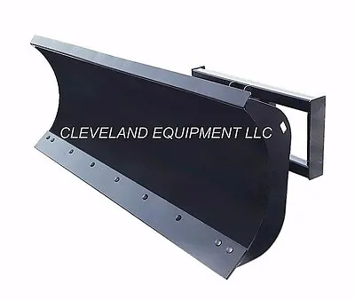 Buy 84  HD SNOW PLOW ATTACHMENT Skid-Steer Loader Angle Blade Mustang New Holland 7' • 3,295$