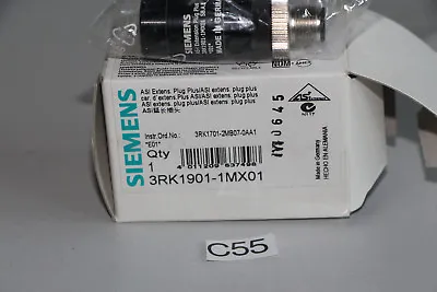 Buy Siemens 3RK1901-1MX01 As-Interface Extension Plug Plus (C55-R34) • 144.32$