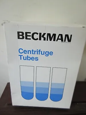 Buy Beckman Coulter 363647 Polycarbonate CENTRIFUGE TUBES 50ML 29mm X 104mm 25/box • 44.98$
