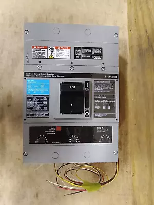 Buy Siemens JXD63B400H 400A 600V 3PH 3P JD Frame Molded Case Circuit Breaker W/Alarm • 1,000$