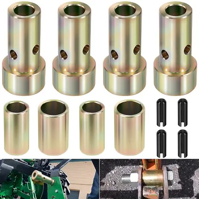 Buy Category 1 3-Point Tractor Cat 1 Quick Hitch Bushing Roll Pins Kit TK95029 • 63.01$