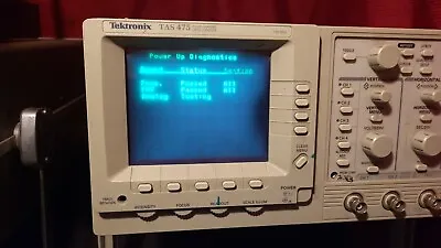 Buy Tektronix Model TAS475 100 MHz Four Channel Analog Oscilloscope - TAS 475 • 165$