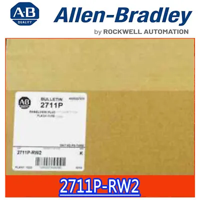 Buy Allen Bradley 2711P-RW2 Ser K Touch Screen New Seal Stock Free Shipping • 309$