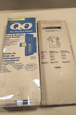 Buy Square D QO342MQ225 Main Breaker Load Center With QOC342MQS Cover - NEW In Box • 1,465.95$