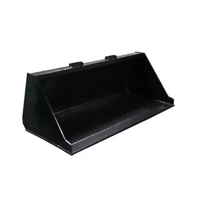 Buy Titan Attachments 60  Skid Steer Dirt Bucket V2, 3/16  Thick Structural Steel • 759.99$