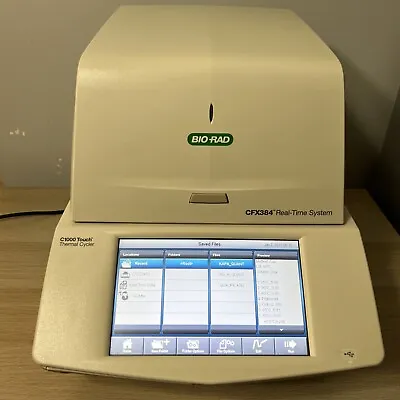 Buy VERY CLEAN Bio-Rad CFX384 Real-Time PCR System W/ C1000 Touch Cycler Base • 12,000$