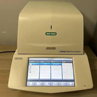 Buy VERY CLEAN Bio-Rad CFX384 Real-Time PCR System W/ C1000 Touch Cycler Base • 10,600$