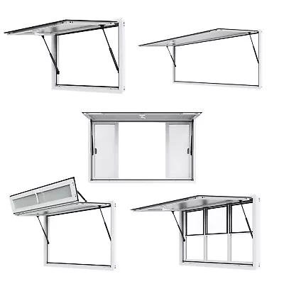 Buy VEVOR 11 Size Concession Stand Serving Window Food Truck Service Awning • 419.99$