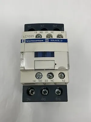 Buy Schneider Electric LC1D25G7 IEC Magnetic Contactor 120V 25A 1NO/1NC 3-Pole 3PH • 35.60$