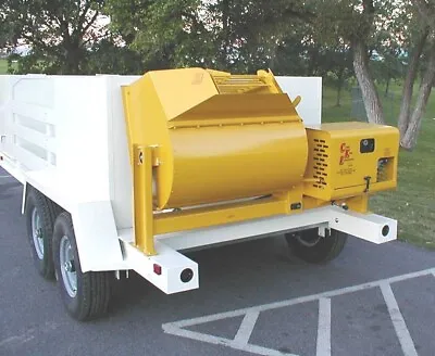 Buy NEW  12 Cubic Foot Mortar/Cement Mixer From Curb King, 13 Hp Honda, Hydraulic • 8,206$