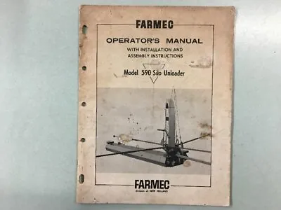 Buy Farmec - New Holland - Model 590 Silo Unloader - Operator's Manual • 9.99$
