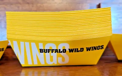 Buy 25 Buffalo Wild Wings, Paper Boat Disposable Serving Baskets • 4.99$