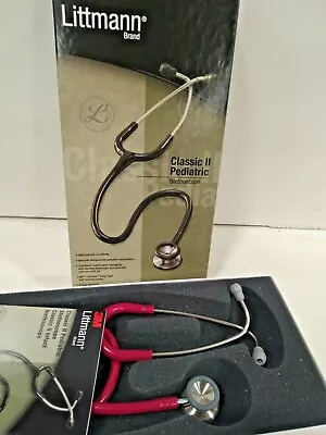 Buy 3M Littmann Classic II PEDIATRIC Stethoscope-Multicolor  • 99.99$